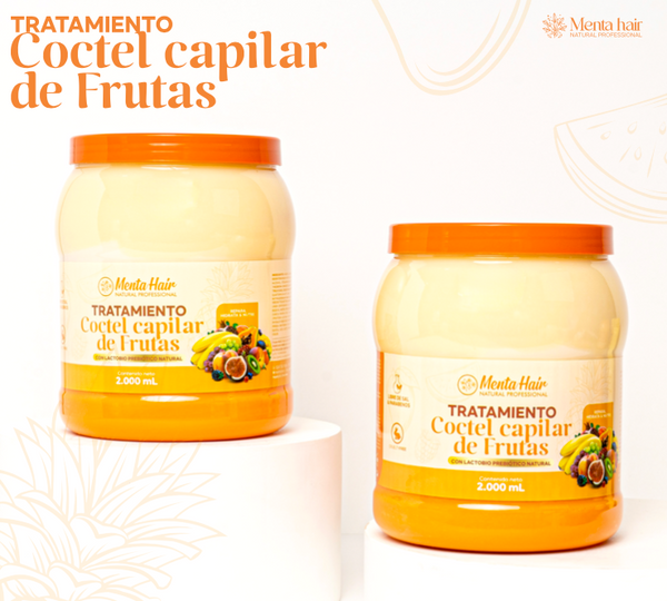 Tratamiento Coctel Capilar de frutas X2.000ml