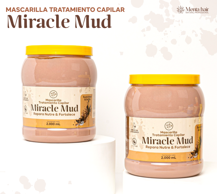 Mascarilla Tratamiento Capilar Miracle Mud X2.000ml