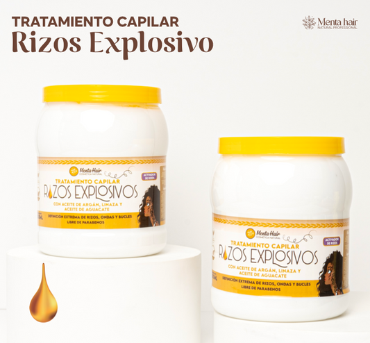 Tratamiento Capilar Rizos Explosivos X2.000ml