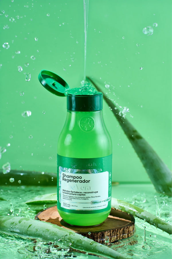 Shampoo Regenerador Aloe Vera X550ml