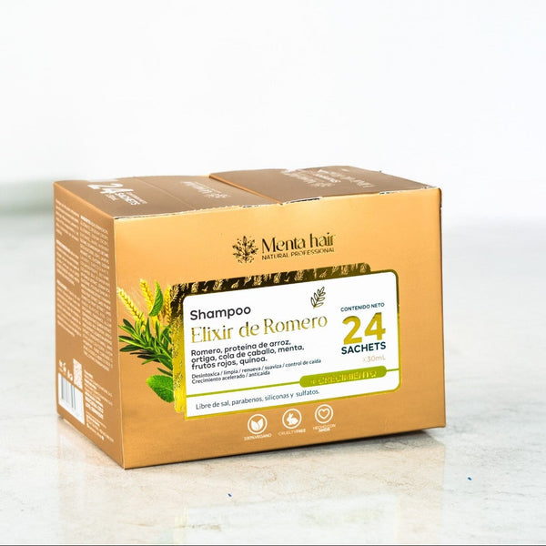 Sachet Shampoo Elixir de Romero X30ml