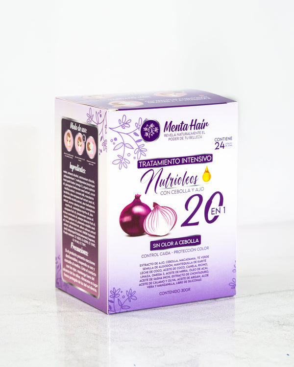 Sachet Tratamiento Fortalecedor Con Cebolla y Ajo X30ml