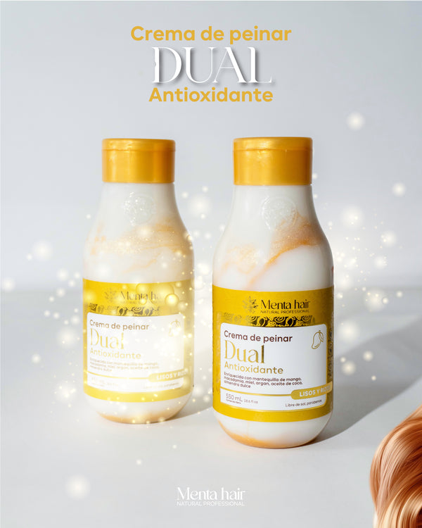Crema de Peinar Dual Lisos y Rizos X550ml