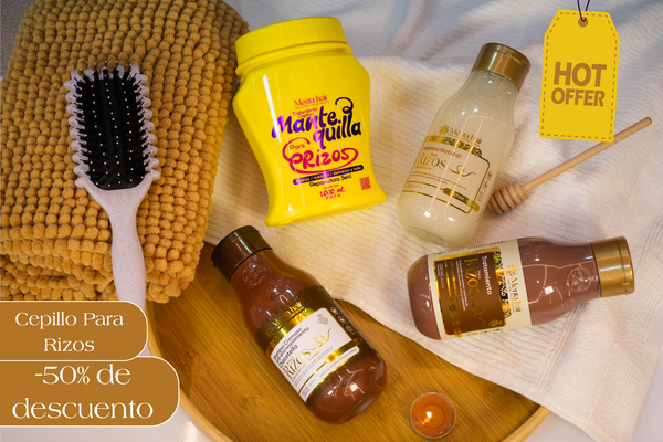 Kit Definición de Rizos + Cepillo Curly -50% DESCUENTO