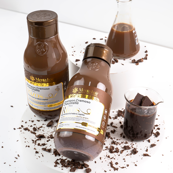 Shampoo Cremoso anti-encrespimiento Chocotella para Rizos X550ml