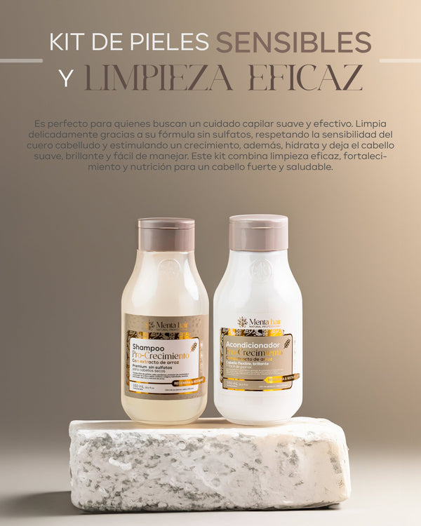 Kit De Pieles Sensibles y Limpieza Eficaz