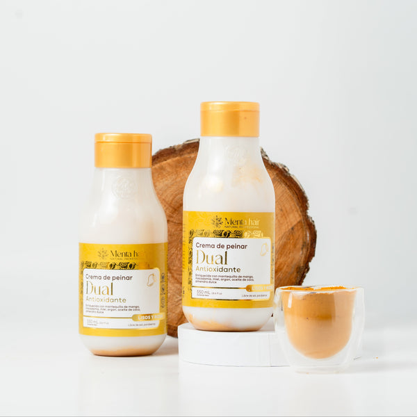 Crema de Peinar Dual Lisos y Rizos X550ml