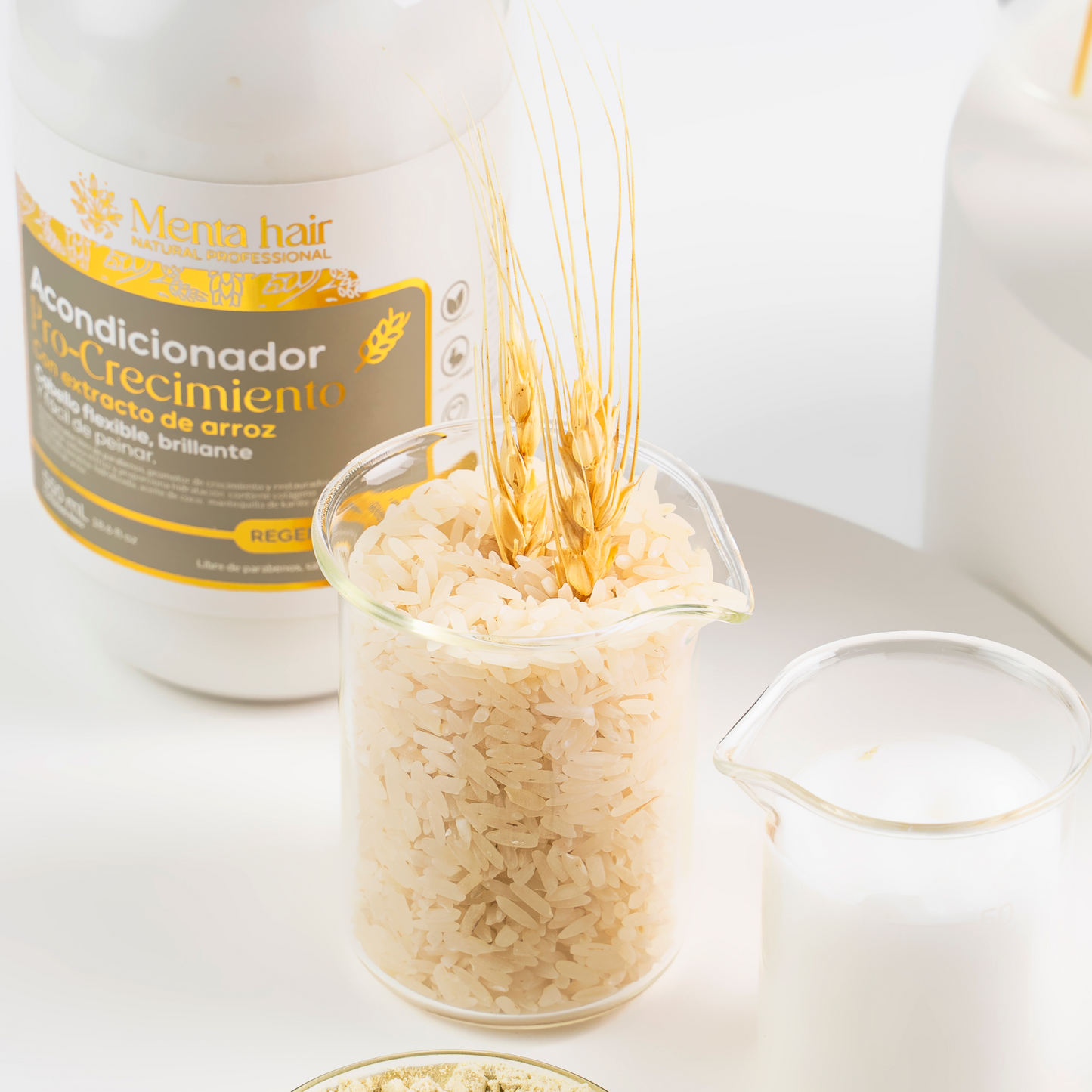 Acondicionador pro-crecimiento con extracto de arroz X550ml