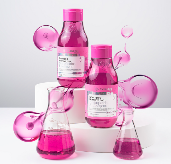 Shampoo Nutritivo Con Aminoácidos y Colágeno X550ml